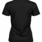 Shirt Schwarz mit Strass Damen Shirt mit Fashion Print und dezenten Strassteinen