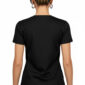 Shirt Schwarz mit Strass Damen Shirt mit Fashion Print und dezenten Strassteinen