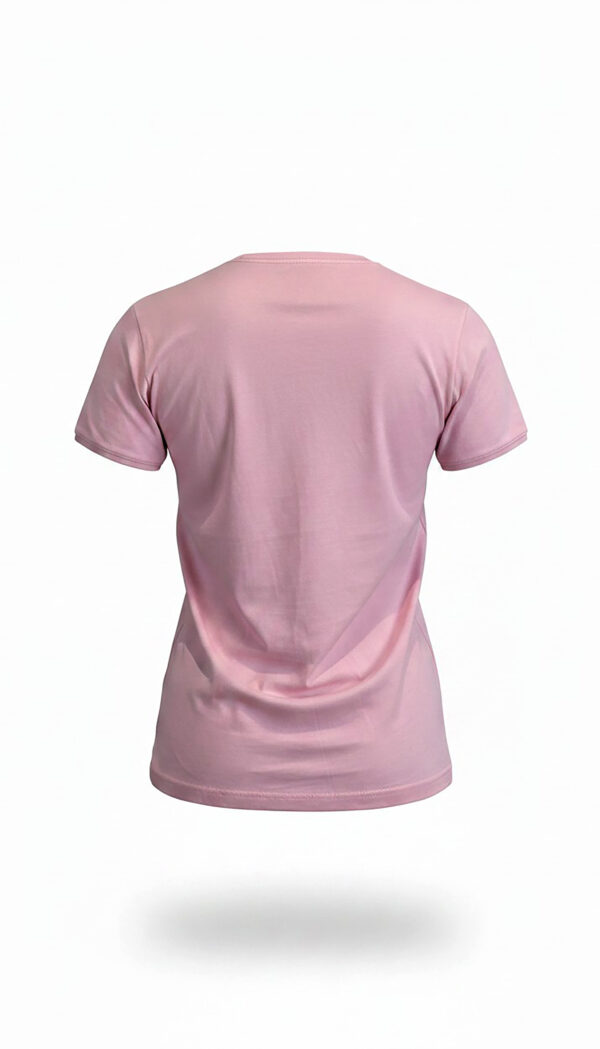 Rosa Boutique Shirt Rückseite Rosa Damen Shirt Rückansicht Boutique Casual Look