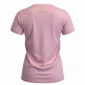 Rosa Damen Baumwollshirt Rückansicht Casual Boutique Style