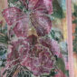 Bunte Katzenjacke Großhandel, Oversize Kapuzenjacke mit Blumenprint, versteckten Katzenmotiven und Strassrosen, rosemodee.de