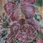 Bunte Katzenjacke Großhandel, Oversize Kapuzenjacke mit Blumenprint, versteckten Katzenmotiven und Strassrosen, rosemodee.de