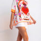 Oversize Herz Shirt Großhandel, Shirt mit flammendem Herz, El Amor Schriftzug und Strassbesatz im Folk Art Stil, rosemodee.de