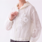 Damen Transparente Spitzenjacke mit Strass LOT Onesize Großhandel Offwhite