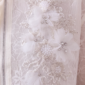 Damen Transparente Spitzenjacke mit Strass LOT Onesize Großhandel Offwhite