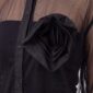 Damen Transparente Tüllbluse mit 3D-Blumenapplikation Großhandel Schwarz mit transparenter Tülloptik