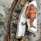 Damen Bluse mit Tiger- & Barock-Print Großhandel – großes Tigermotiv