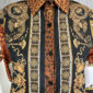 Damen Bluse mit Tiger- & Barock-Print Großhandel – großes Tigermotiv