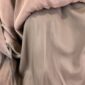 Edle Damen Chiffon-Bluse Braun Großhandel mit Spitze und Perlen