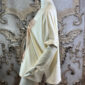 Damen Oversize Shirt mit Hunde Strass in Weiß