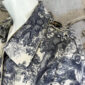 Damen Trenchcoat mit Toile-de-Jouy Print & Gürtel – Großhandel