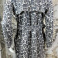 Damen Trenchcoat mit Leo-Print & Taillengürtel Grau – Großhandel