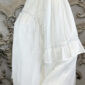 Edle Damen Chiffon-Bluse Weiß Großhandel mit Spitze und Perlen