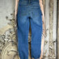 Handpatch Denim Dog Jeans Sweat Hose mit Strass