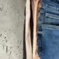 Handpatch Denim Dog Jeans Sweat Hose mit Strass