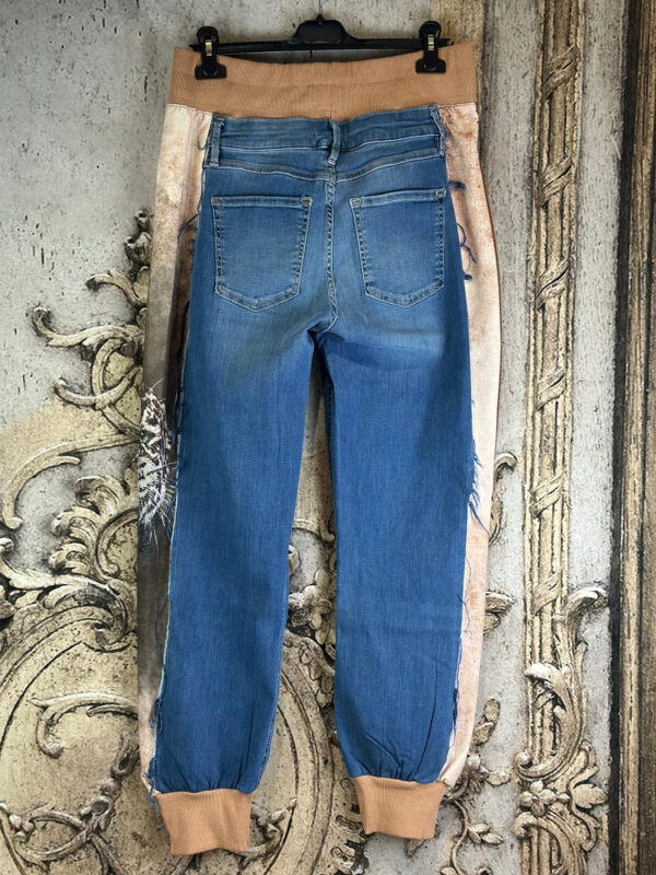 Handpatch Denim Tiger Jeans Sweat Hose – Großhandel (3) Handpatch Denim Tiger Jeans Sweat Hose mit Strass