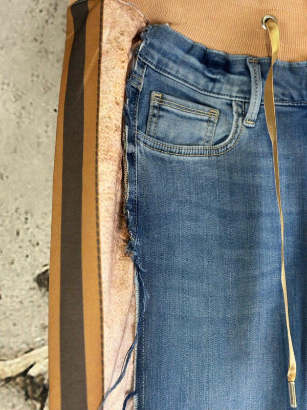 Handpatch Denim Tiger Jeans Sweat Hose – Großhandel (4) Handpatch Denim Tiger Jeans Sweat Hose mit Strass