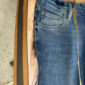 Handpatch Denim Tiger Jeans Sweat Hose mit Strass
